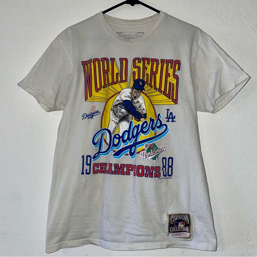 Mitchell & Ness MLB LA Dodgers Cooperstown Shirt (M)